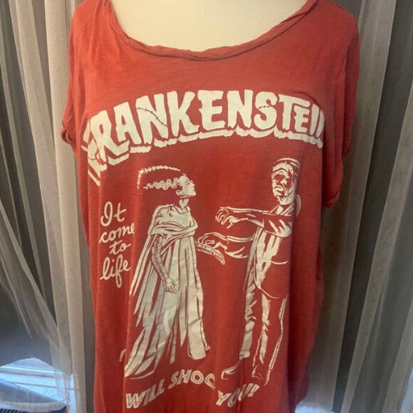 Torrid Sie 4 (26W) Universal Monsters Frankenstein Sleep Tunic - Picture 5 of 7